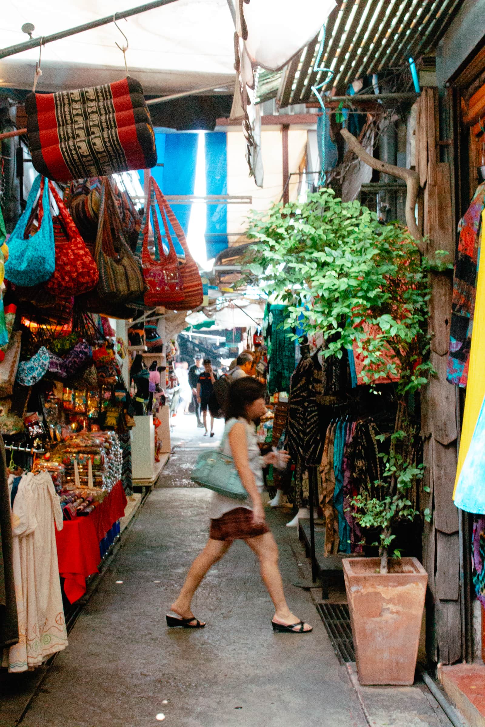 Shopping at Chatuchak Market Bangkok