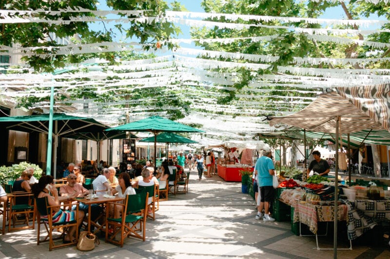 markt in esporles mallorca