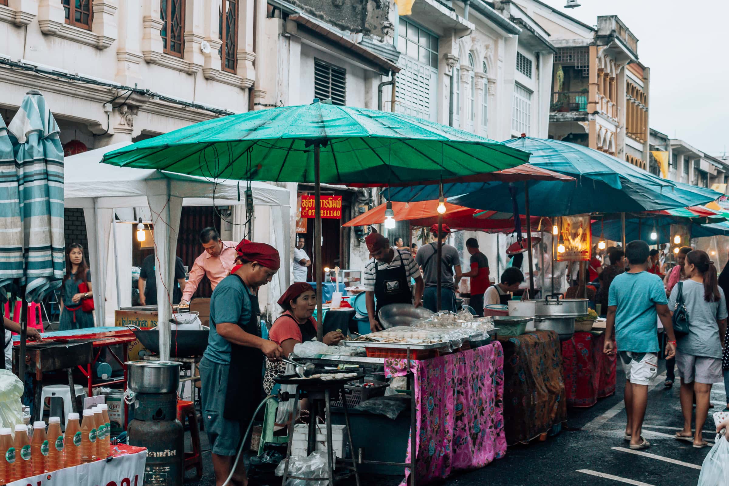 Phuket Altstadt Street Food Markt