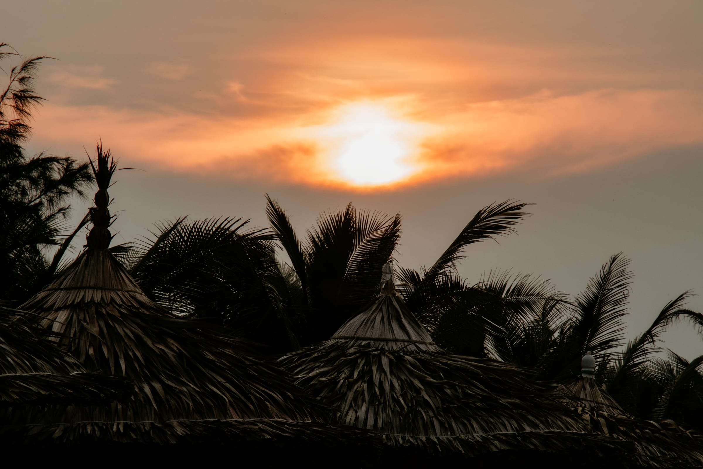 Hoi An An Bang Strand Sonnenuntergang