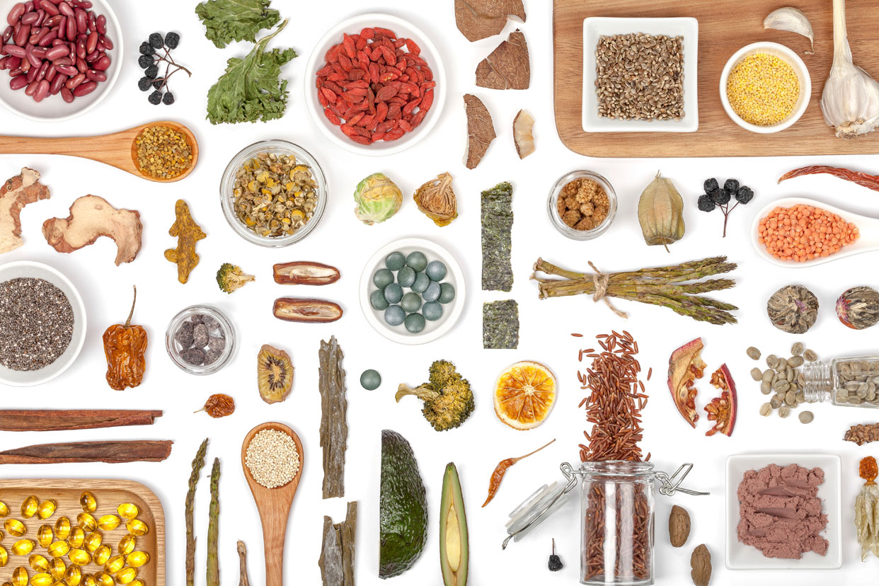 longevity-diet-foods-and-herbs-collection