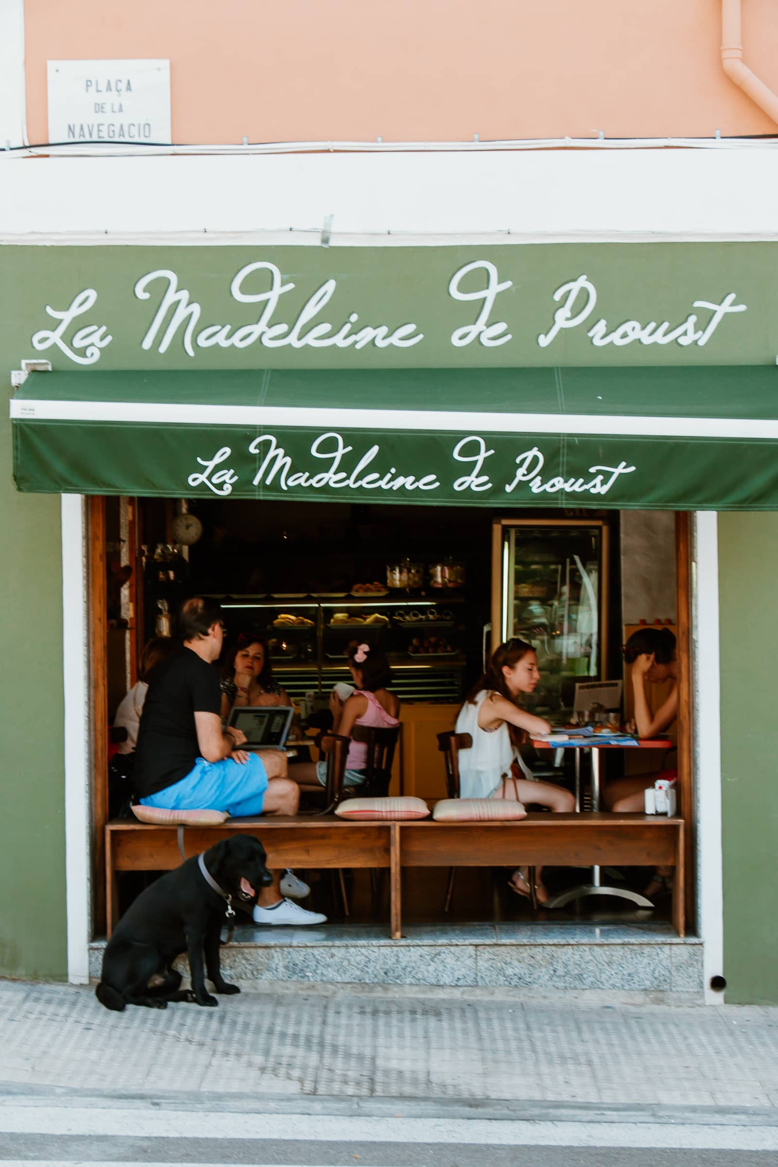 La Madeleine de Proust Terrasse Café Santa Catalina Palma de Mallorca