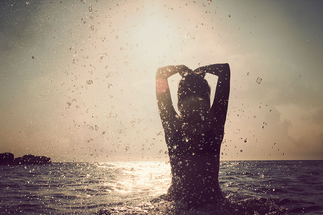 letting-go-of-stress-playing-girl-sunset