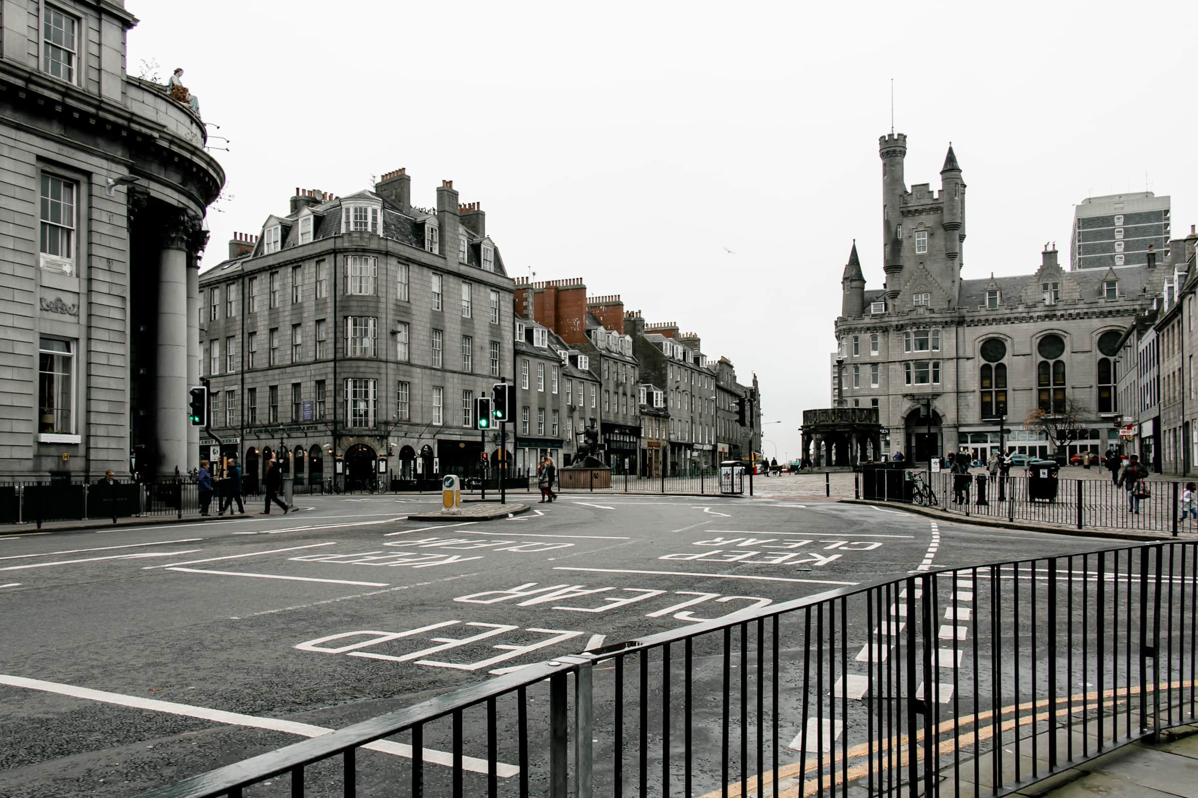 Aberdeen Sehenswürdigkeiten Schottland Castlegate The Salvation Army Citadel