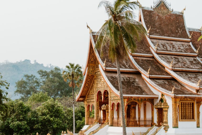 haw pha bang temple national museum luang prabang lao
