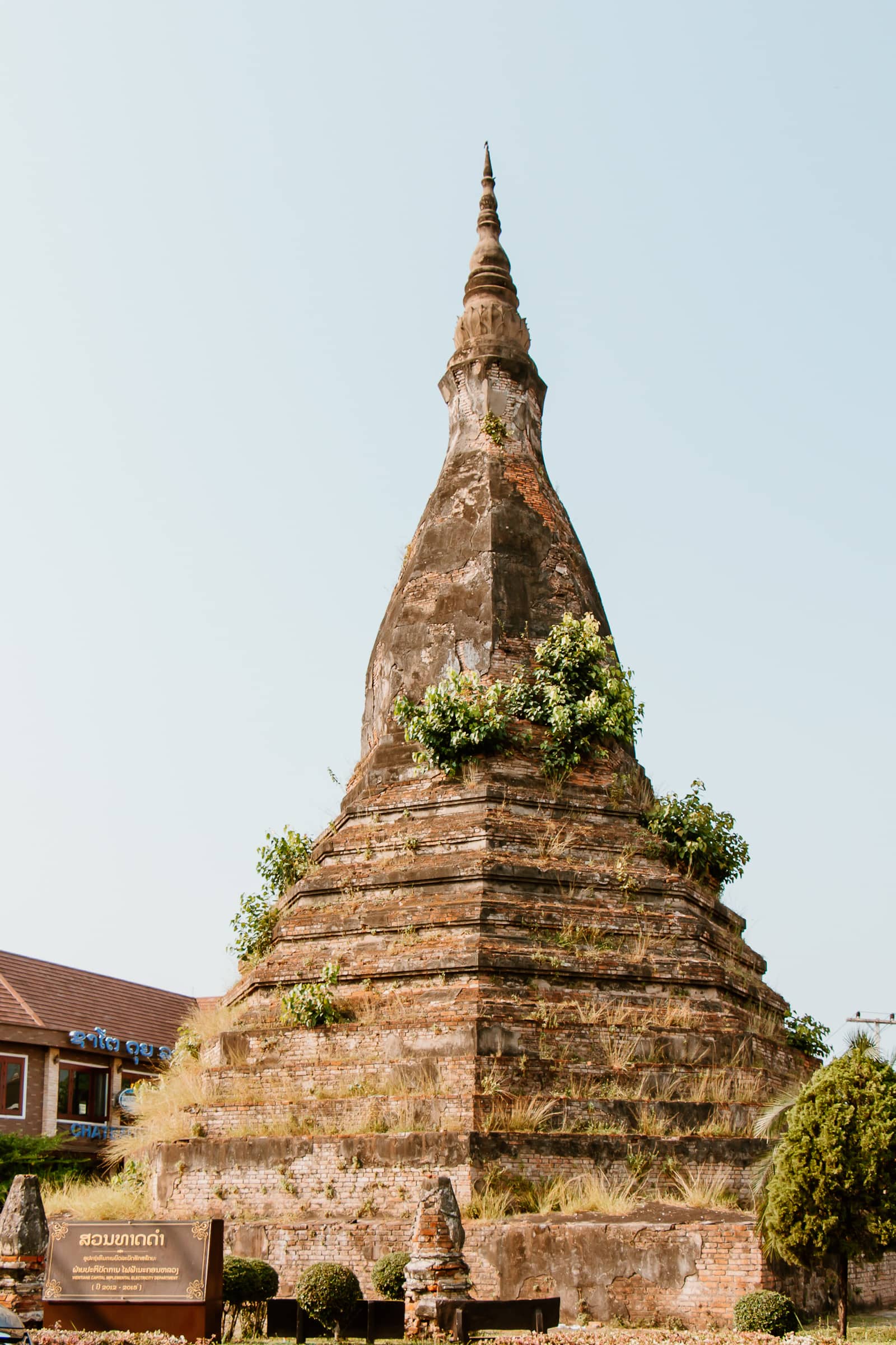 That Dam in Vientiane, Lao