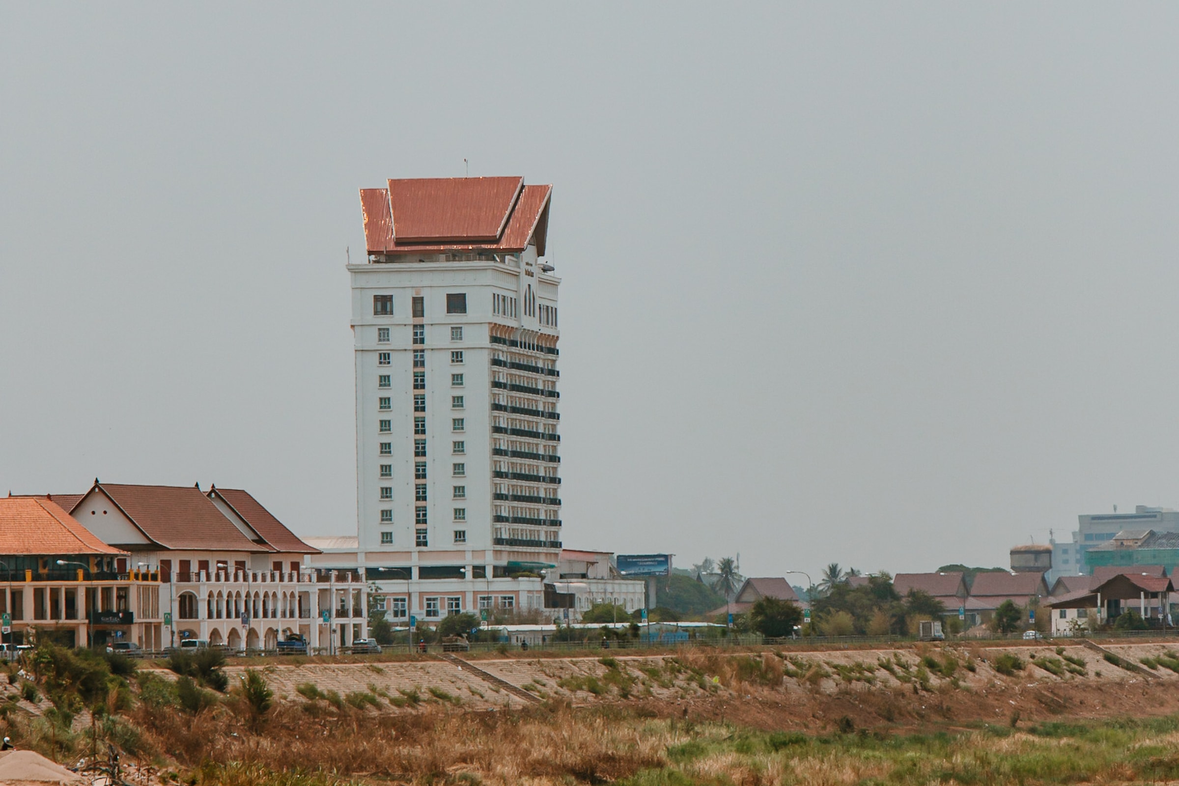 The only skyscraper in Vientiane, Lao