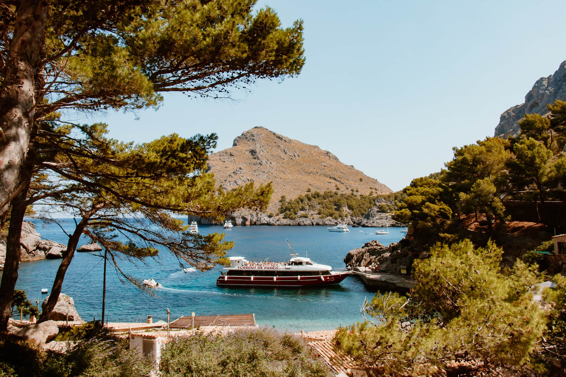 Sa Calobra Torrent de Pareis Boot von Soller