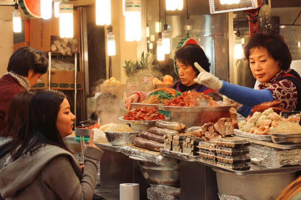 Gwangjang Markt Seoul Street Food