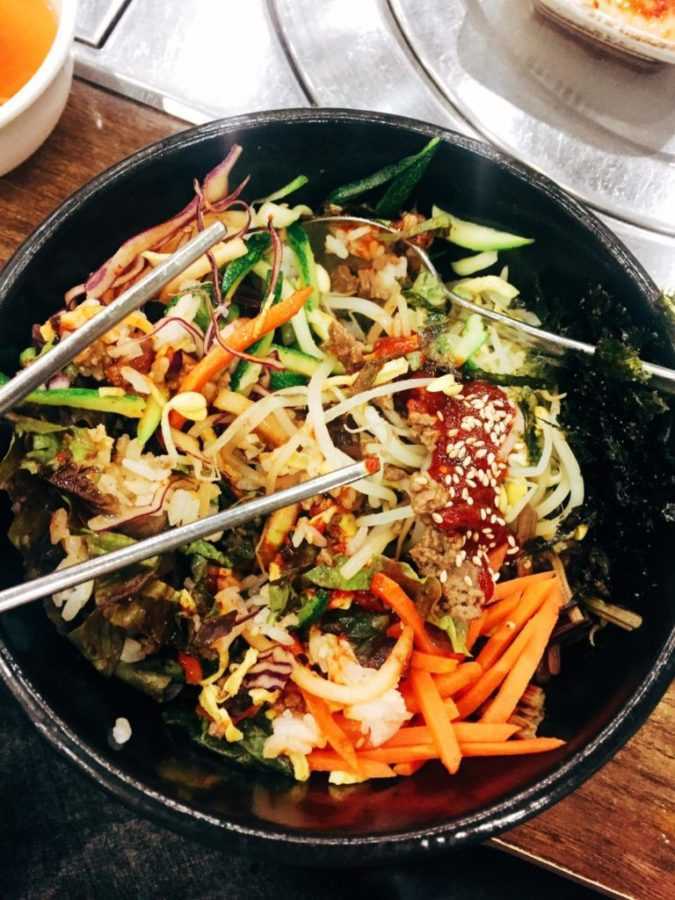 Seoul Sehenswürdigkeiten typisches Essen bibimbap korean food