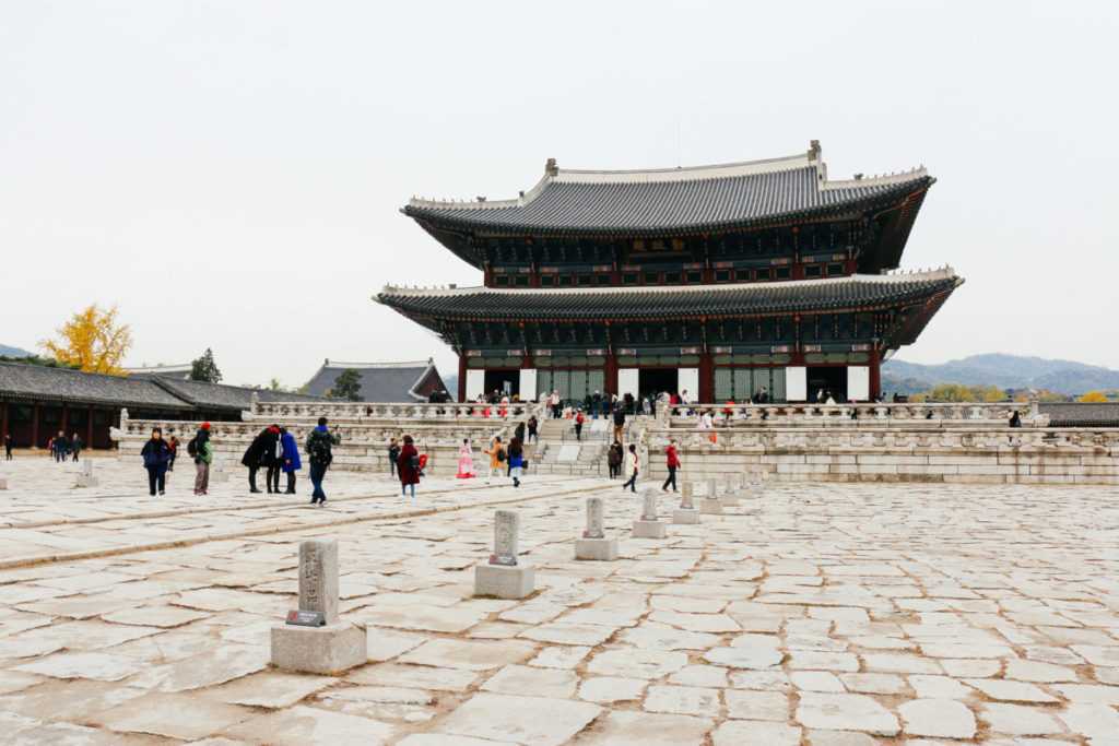 Gyeongbokgung Palast, Seoul Sehenswürdigekeiten, Korea