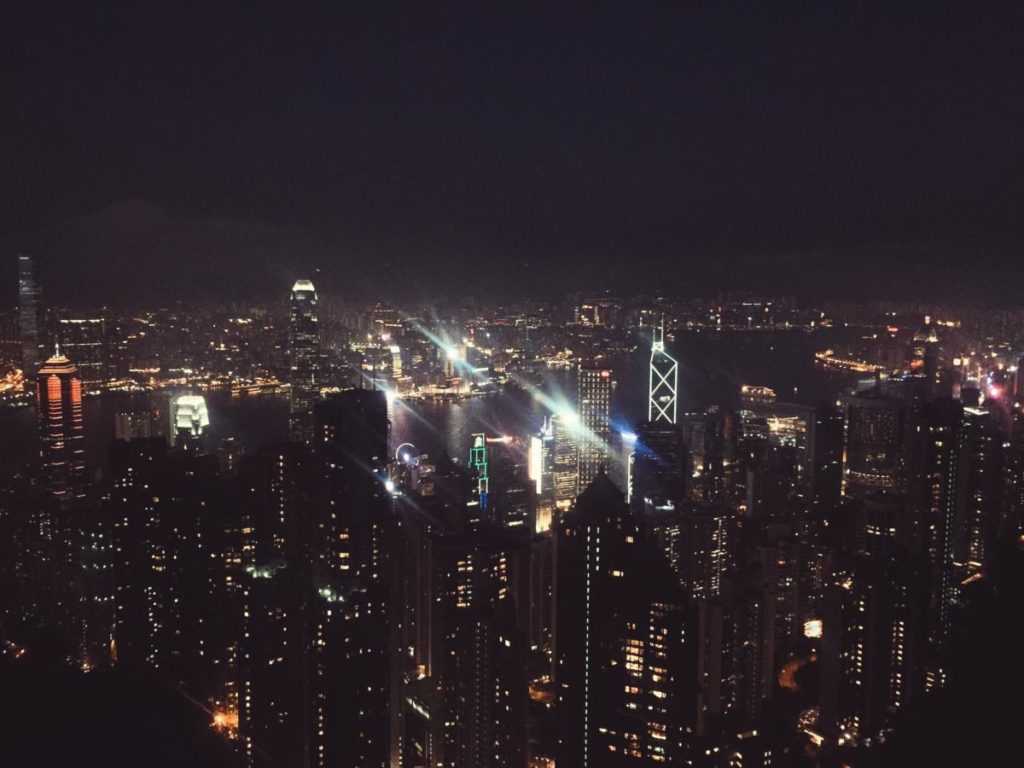 Hongkong by night