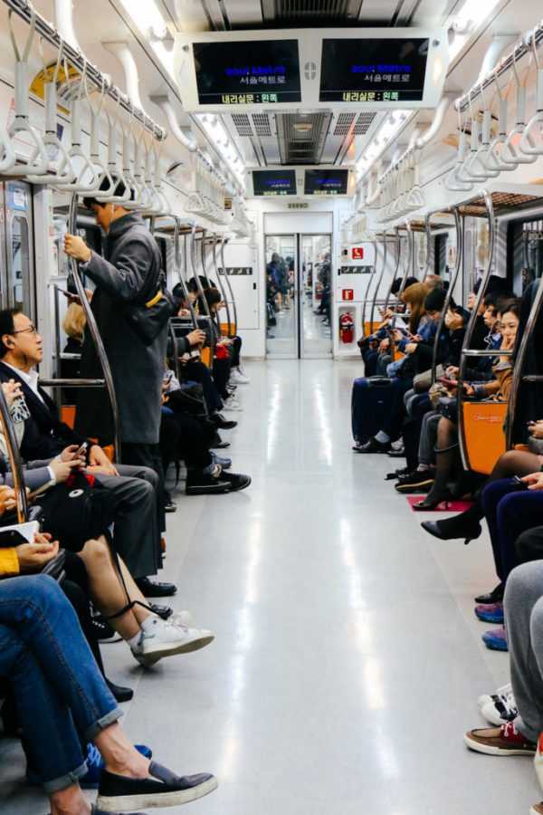 Metro in Seoul, Korea