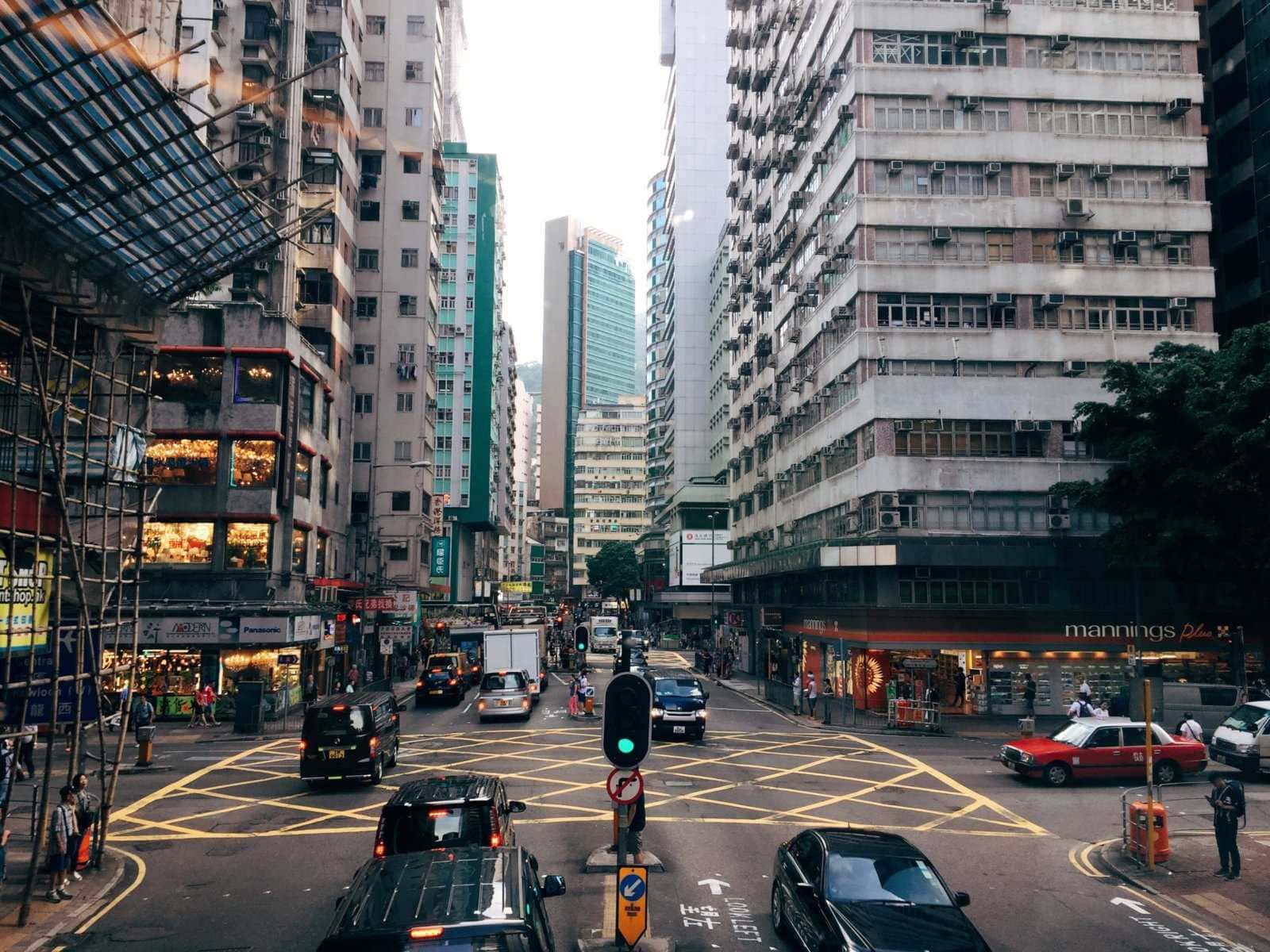 street in hongkong
