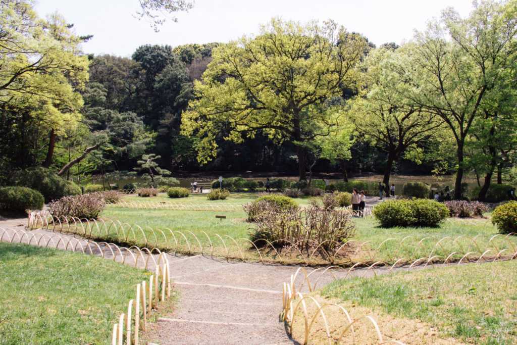 meiji jingu gyoen japanischer garten