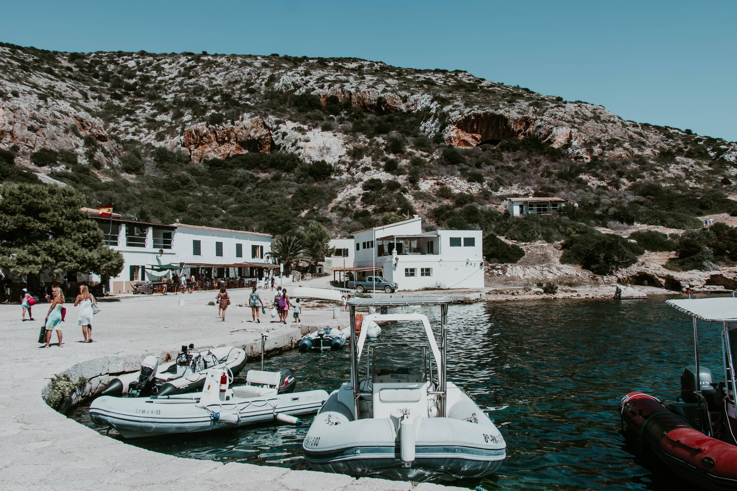 Isla de Cabrera Hafen