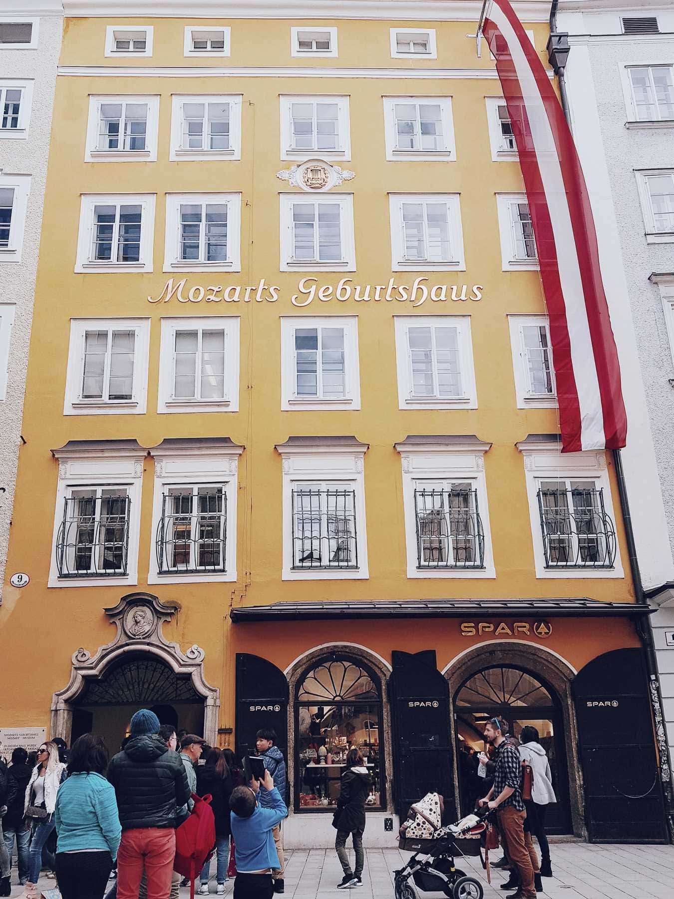 Salzburg Mozart Geburtshaus