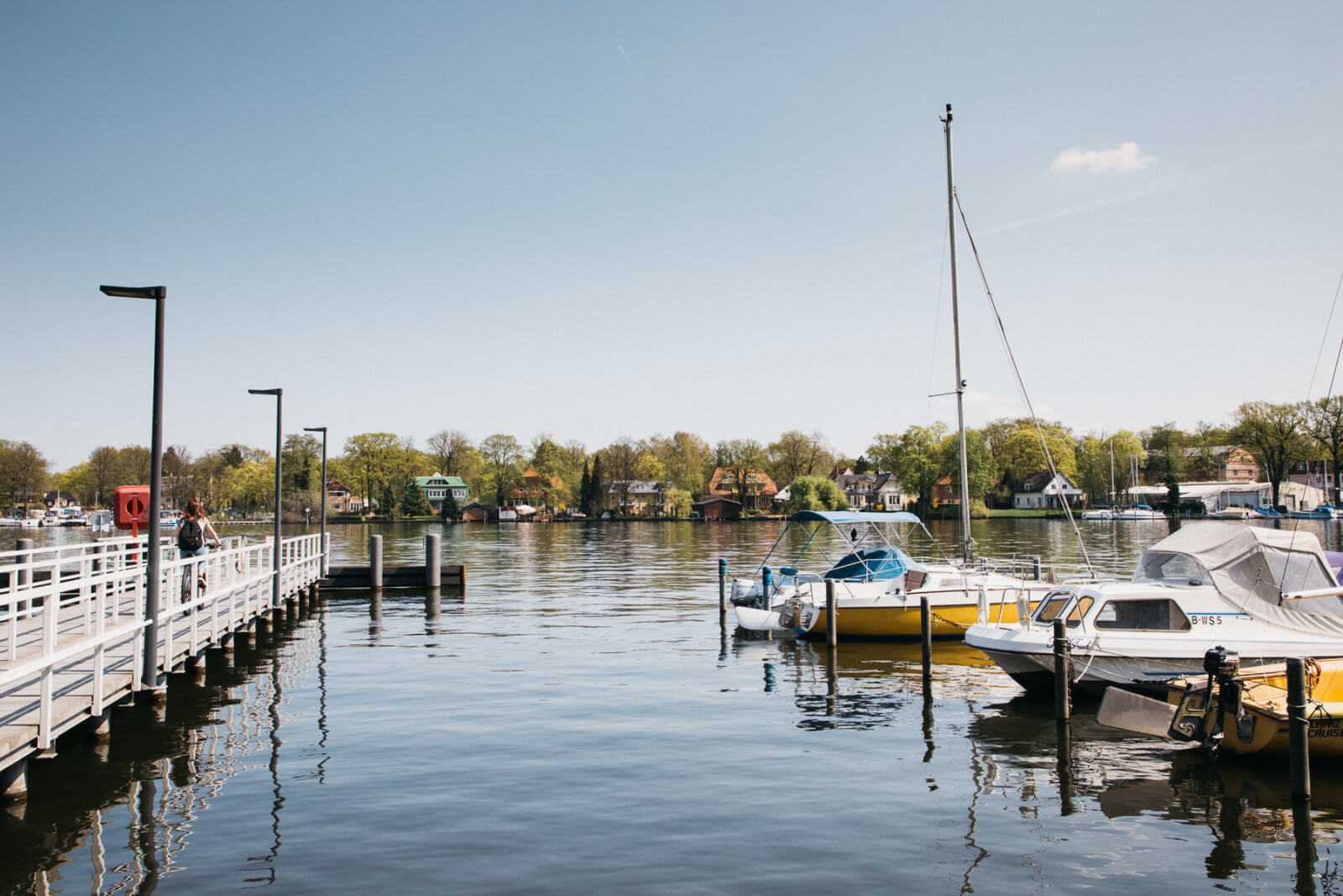 Radtour Müggelsee BVG Fähre Haltestelle Dahme