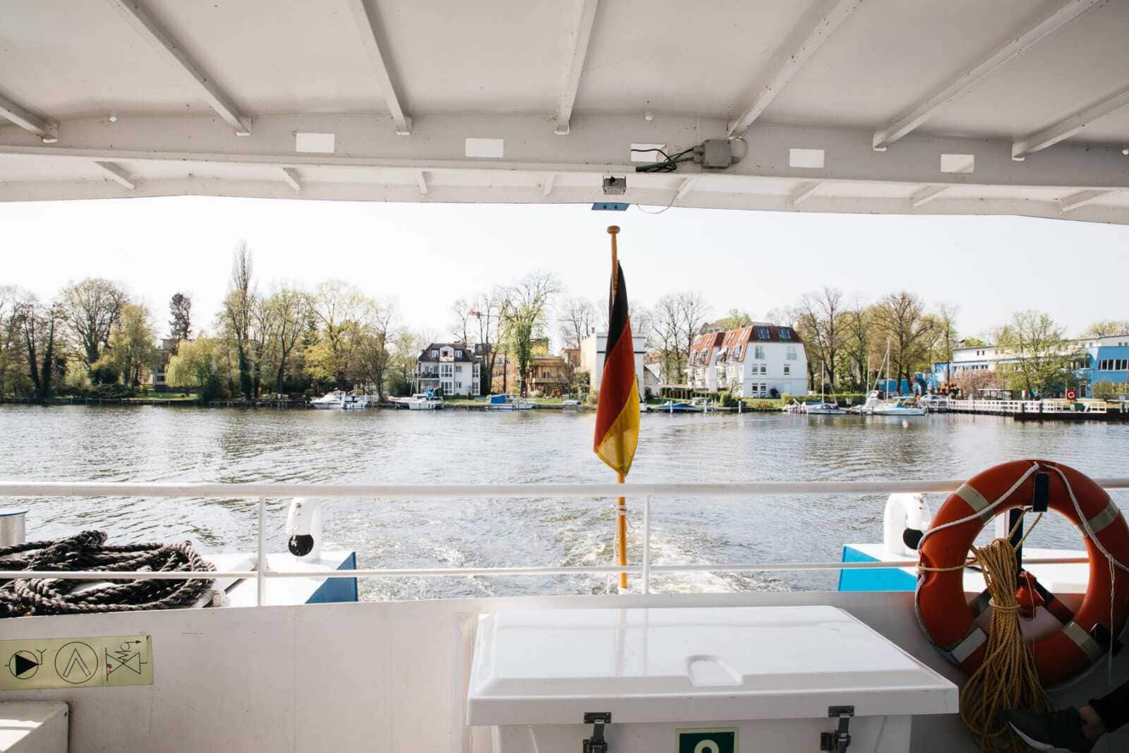 Radtour Müggelsee und BVG Fähre Dahme