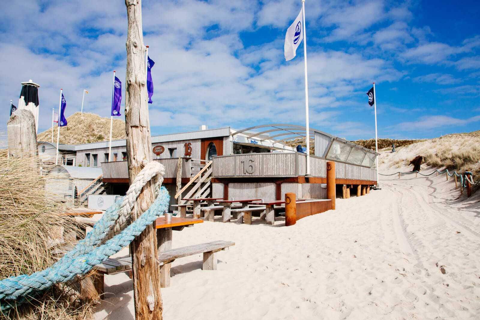 Sylt Sehenswürdigkeiten Buhne 16 Kampen Strandbar