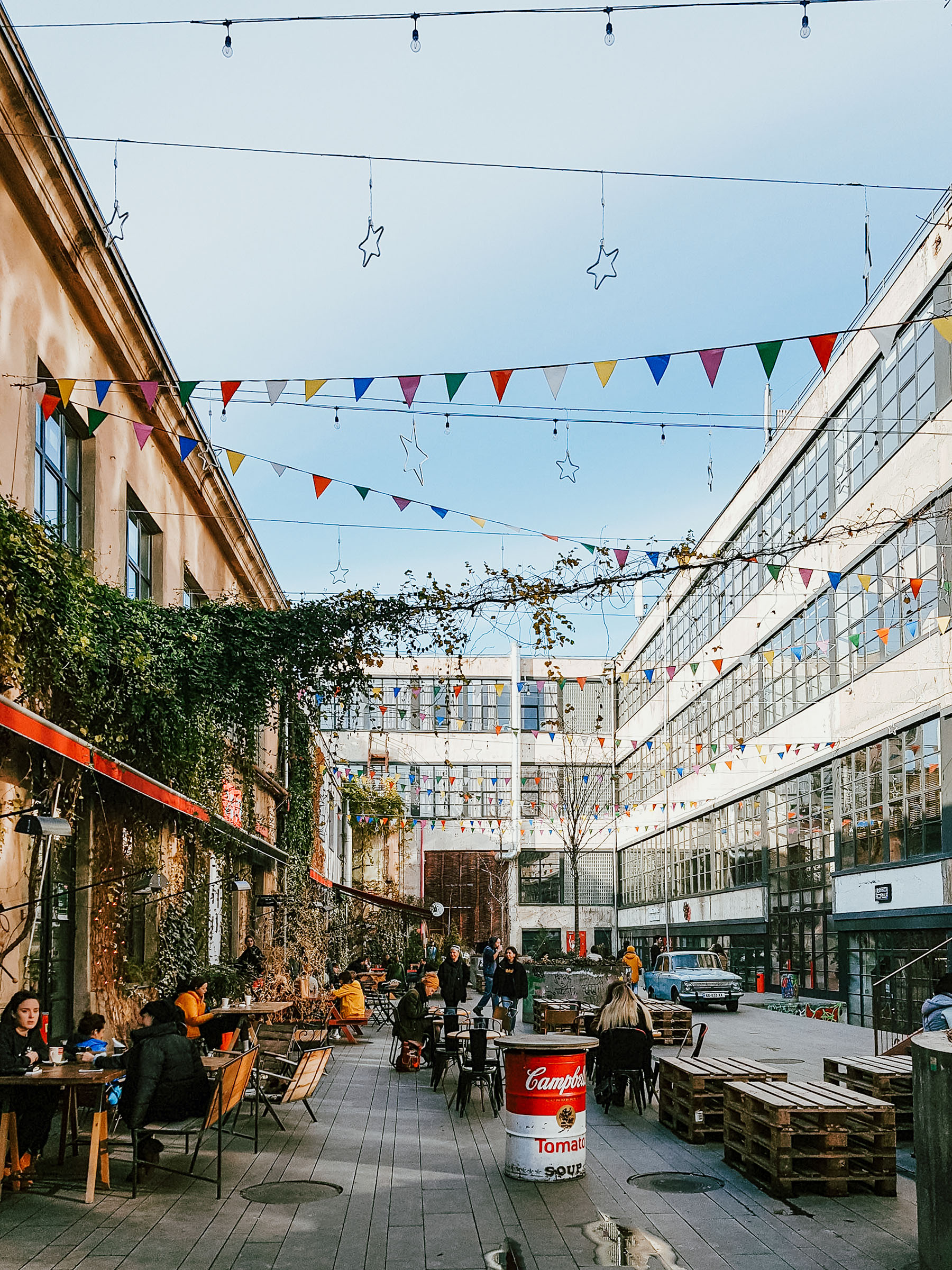 Innenhof Fabrika Tbilisi