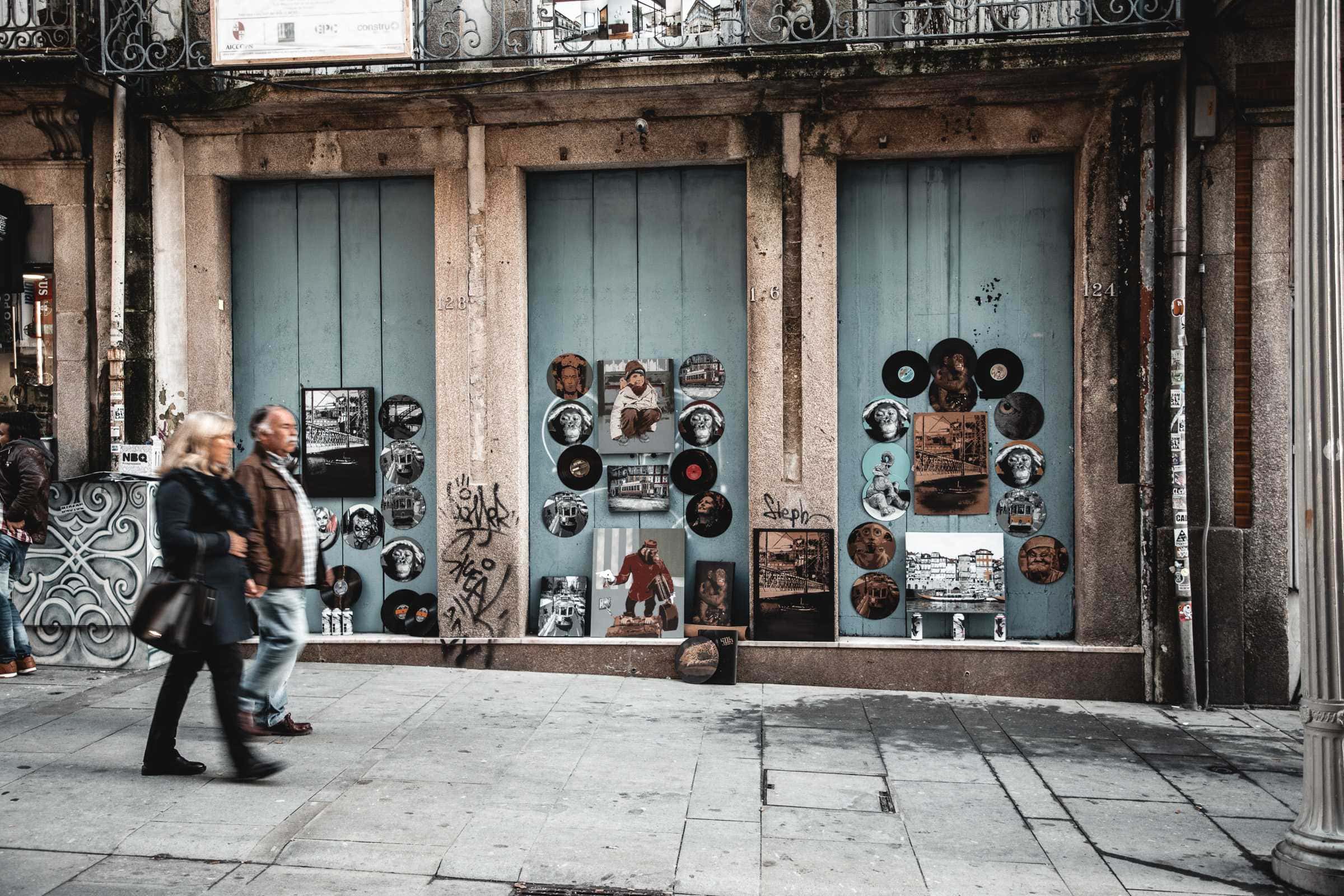 rua das flores in Porto