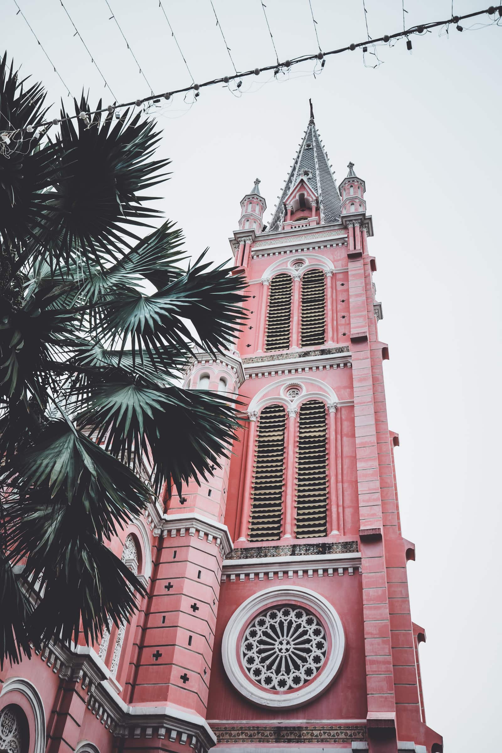 Saigon sights Pink Church Tan Dinh Pink Church