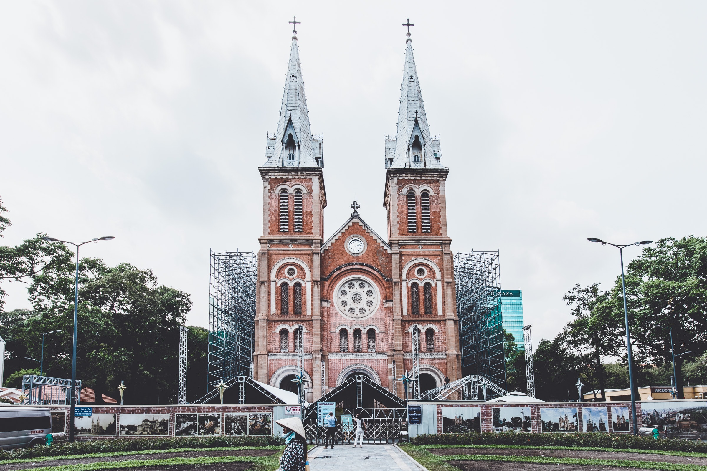 Notre Dame Cathedral in Ho Chi Minh City Saigon Vietnam