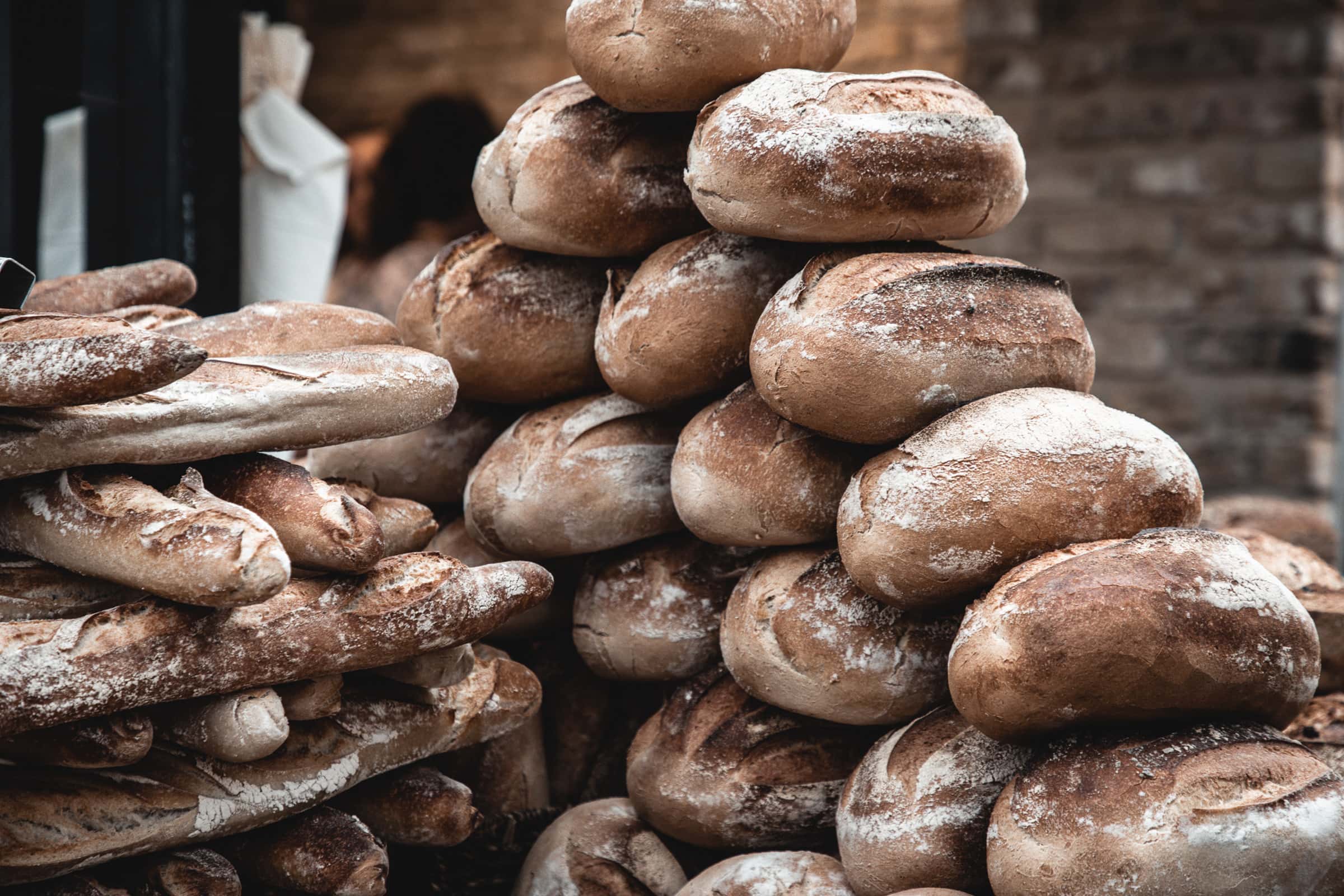 Jerusalem Sehenswürdigkeiten Brot Mahane Yehuda Markt Jerusalem