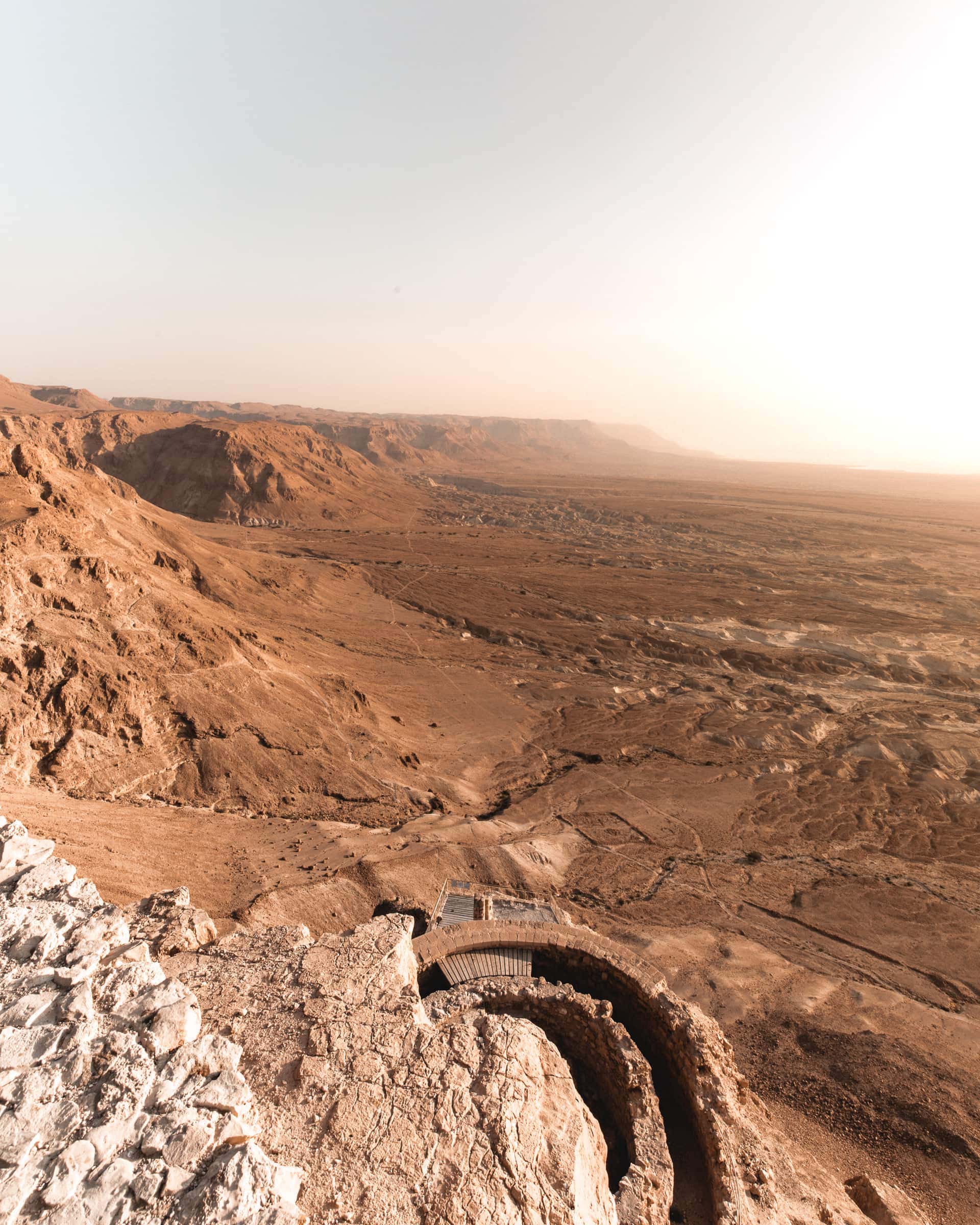 Masada sunrise