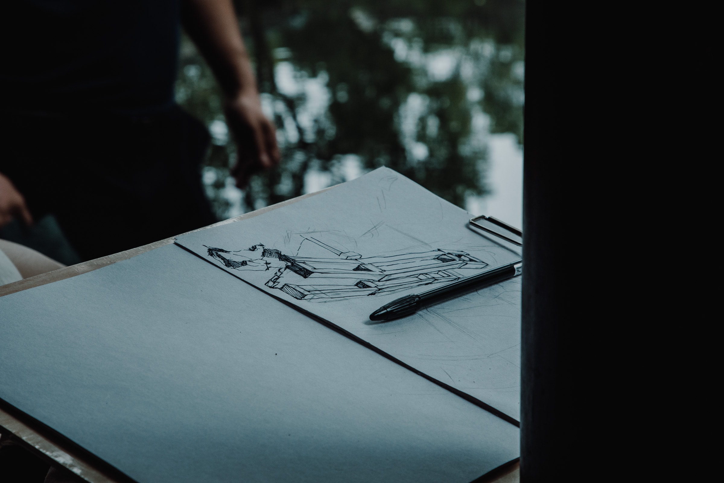 Suzhou Sehenswürdigkeiten Garten des bescheidenen Beamten Zeichnung