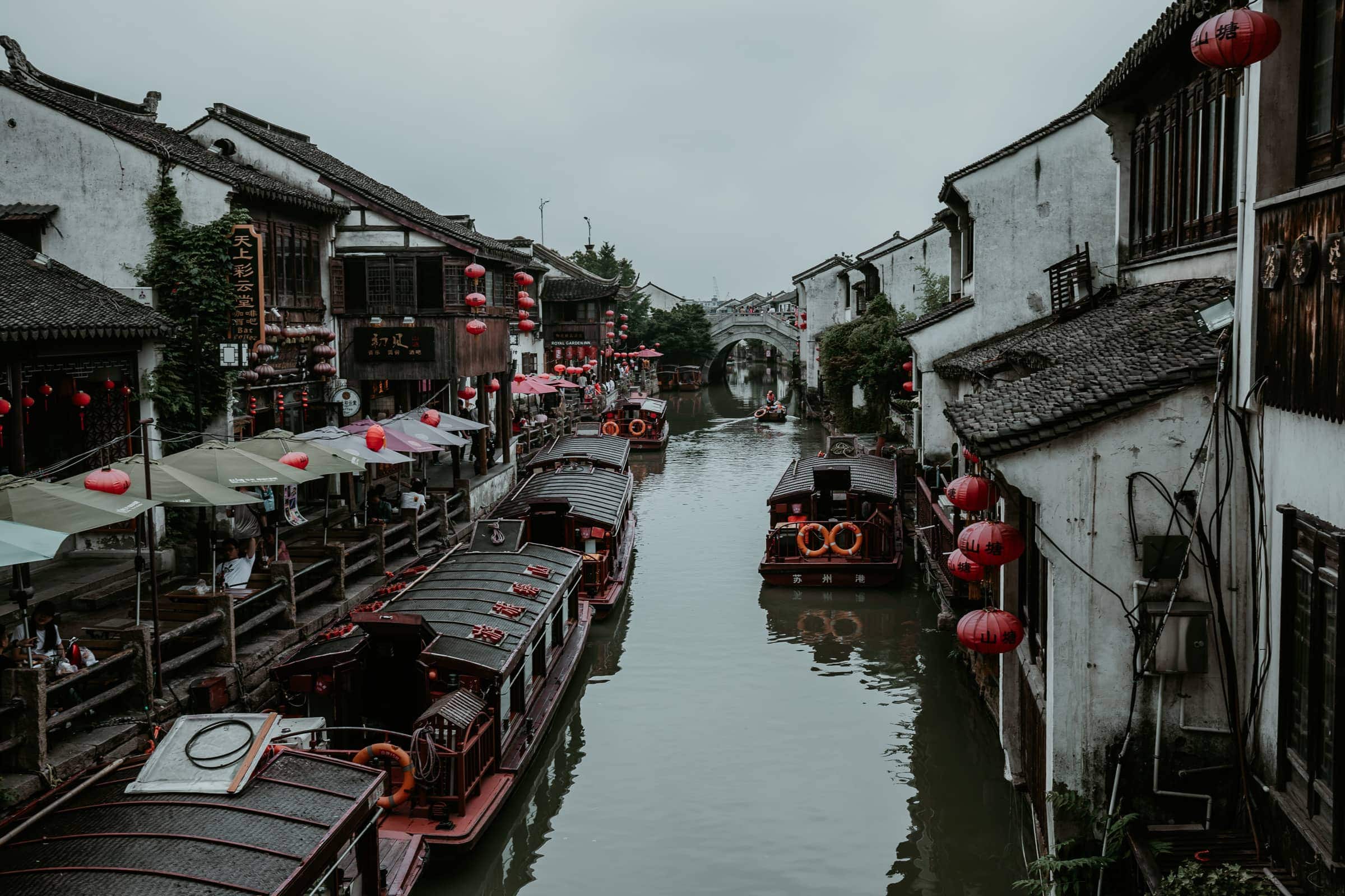 Shantang Street Suzhou Sehenswürdigkeiten China
