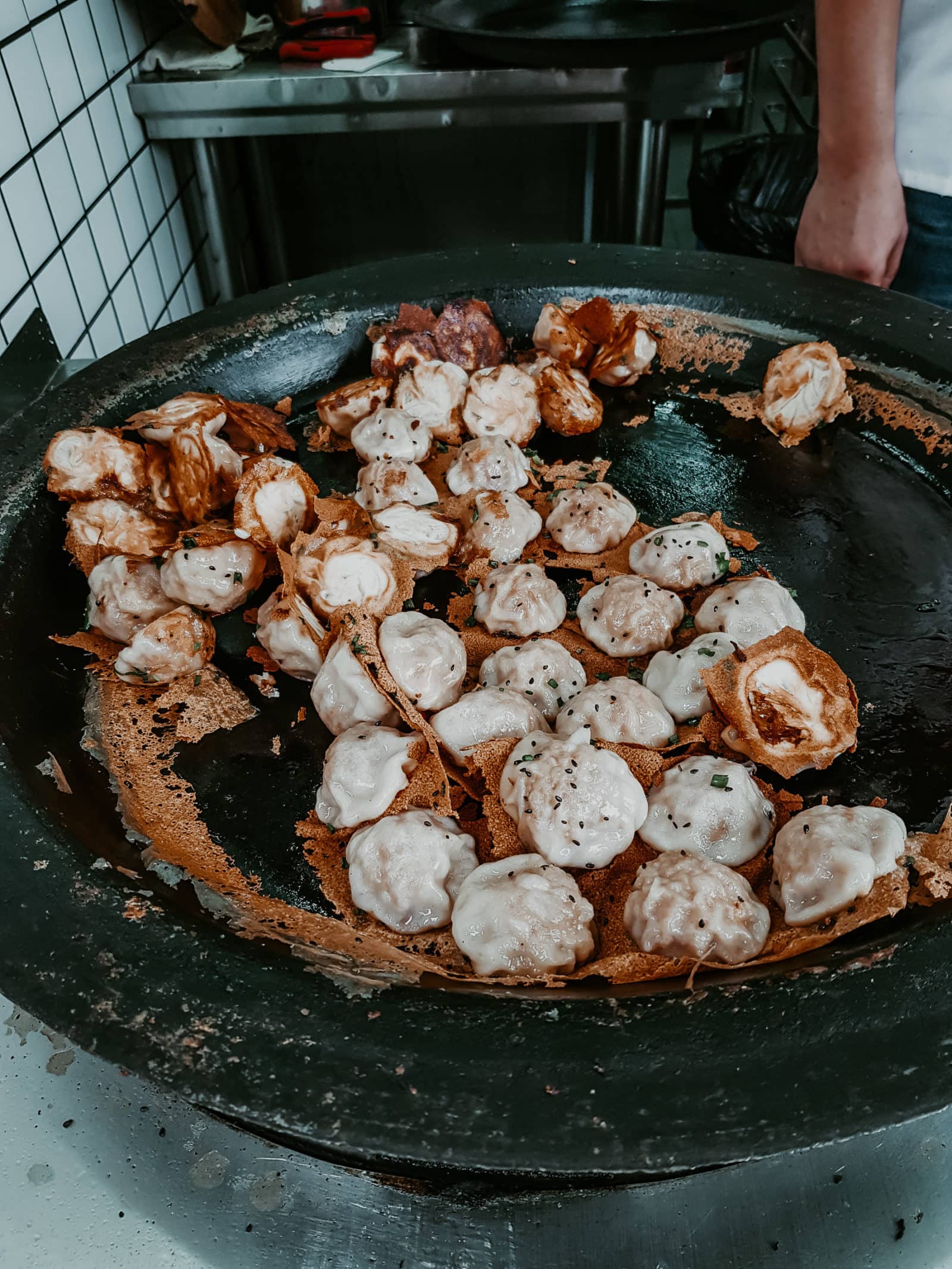Suzhou Essen Spezialitäten Street Food Teigtaschen