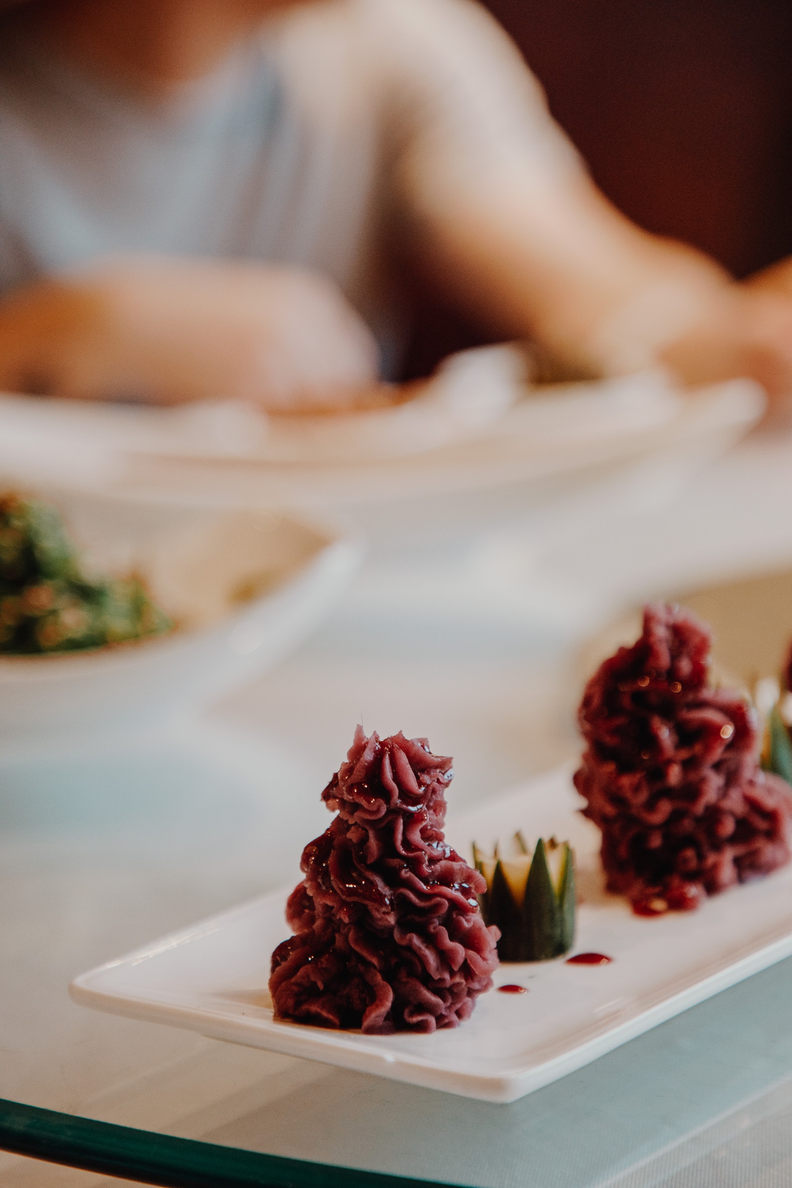 Suzhou Küche Süßkartoffel Püree