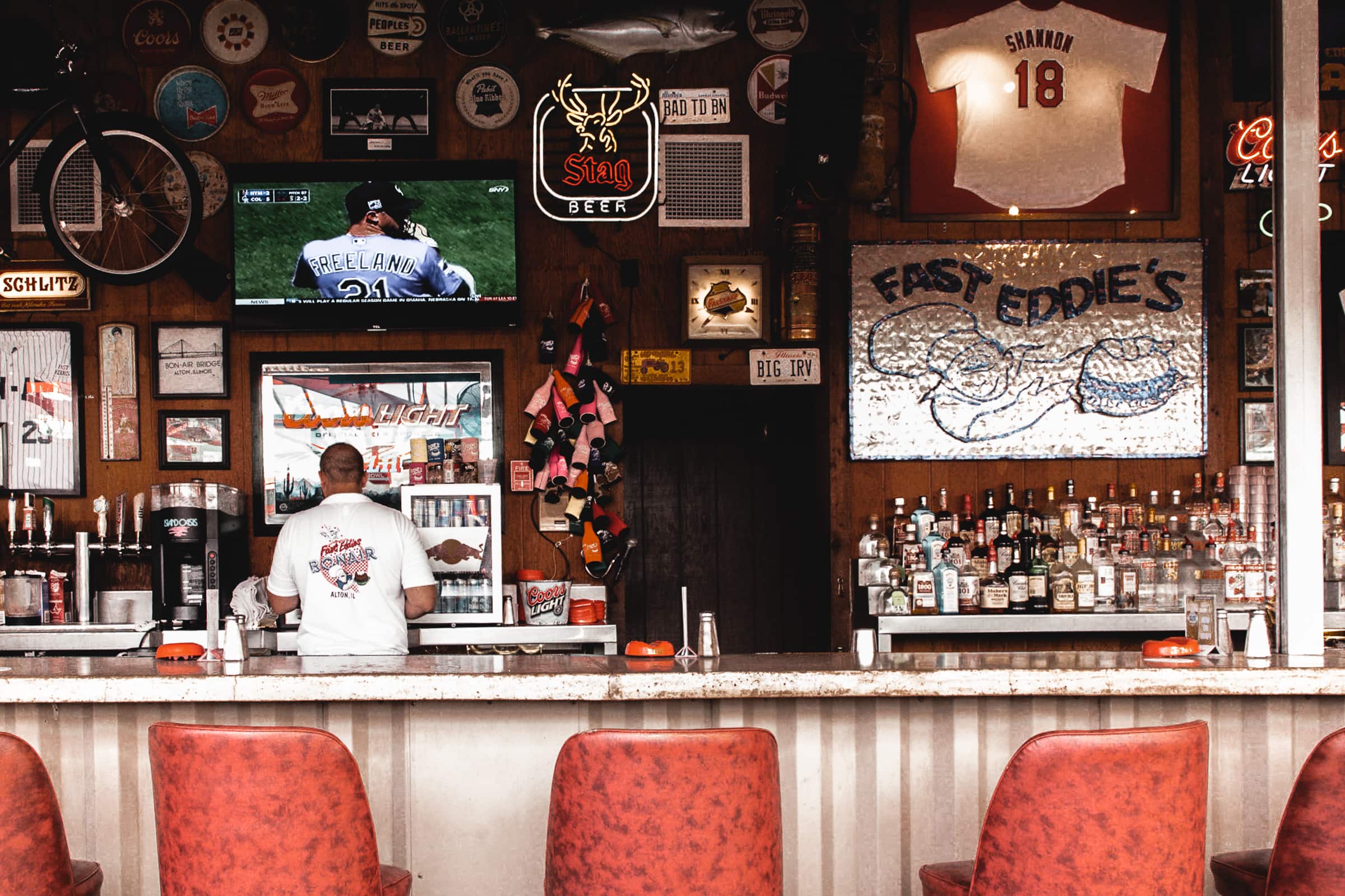 Fast Eddies Bon Air Alton Illinois