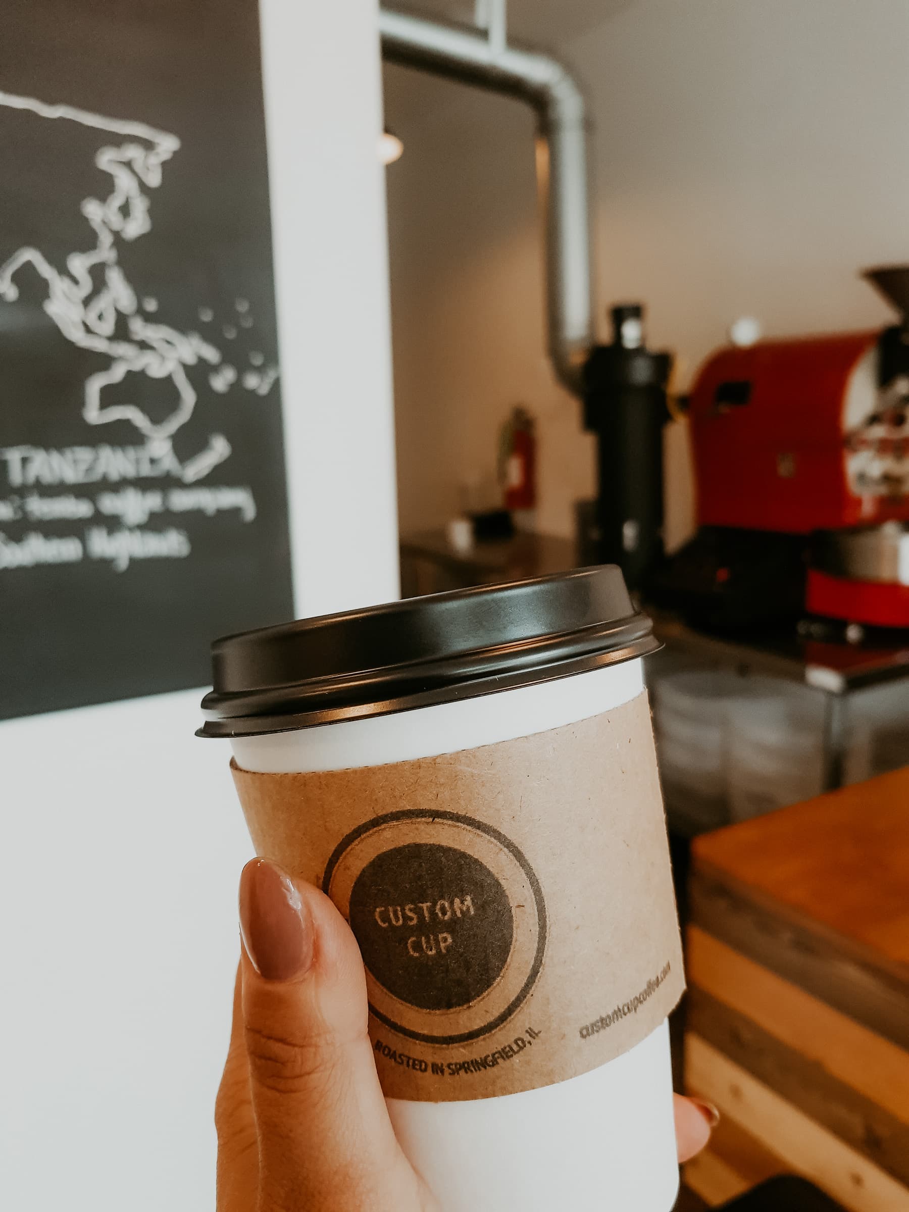 Springfield Illinois Custom Cup Coffee Illinois Maker