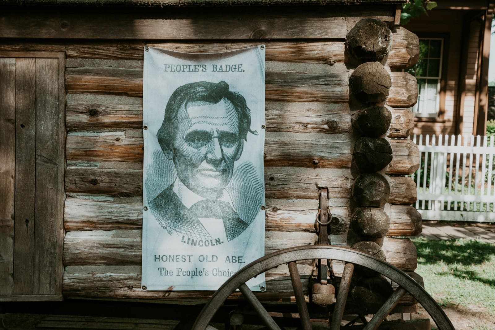 Springfield Illinois Abraham Lincoln Home Plakat