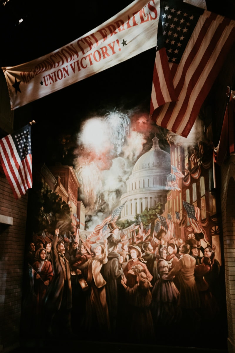 Springfield Illinois Abraham Lincoln Presidential Museum Gemälde zur Unabhängigkeit