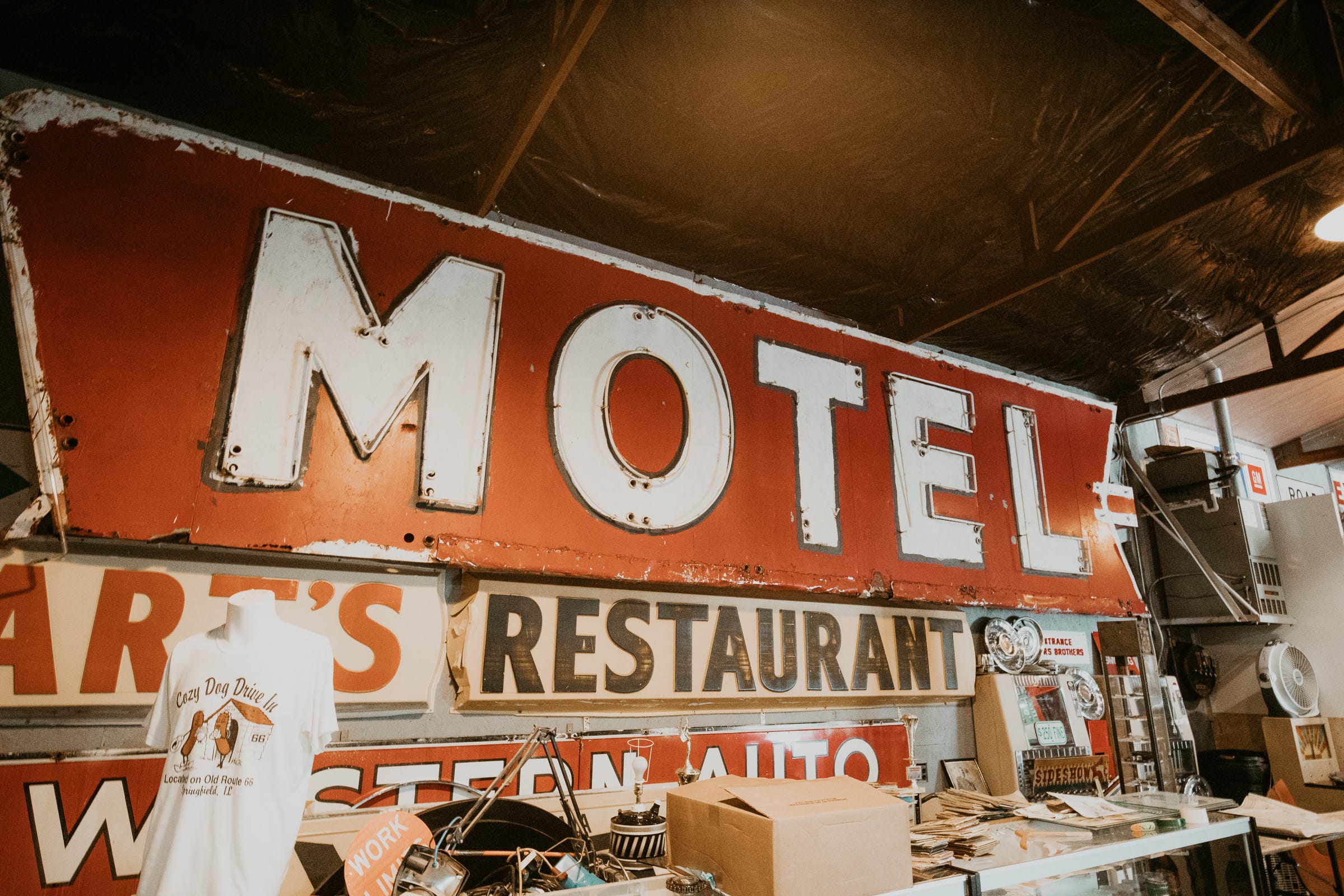 SpringfieldIllinoisRouteMotorheadsVintageSchilderMotel