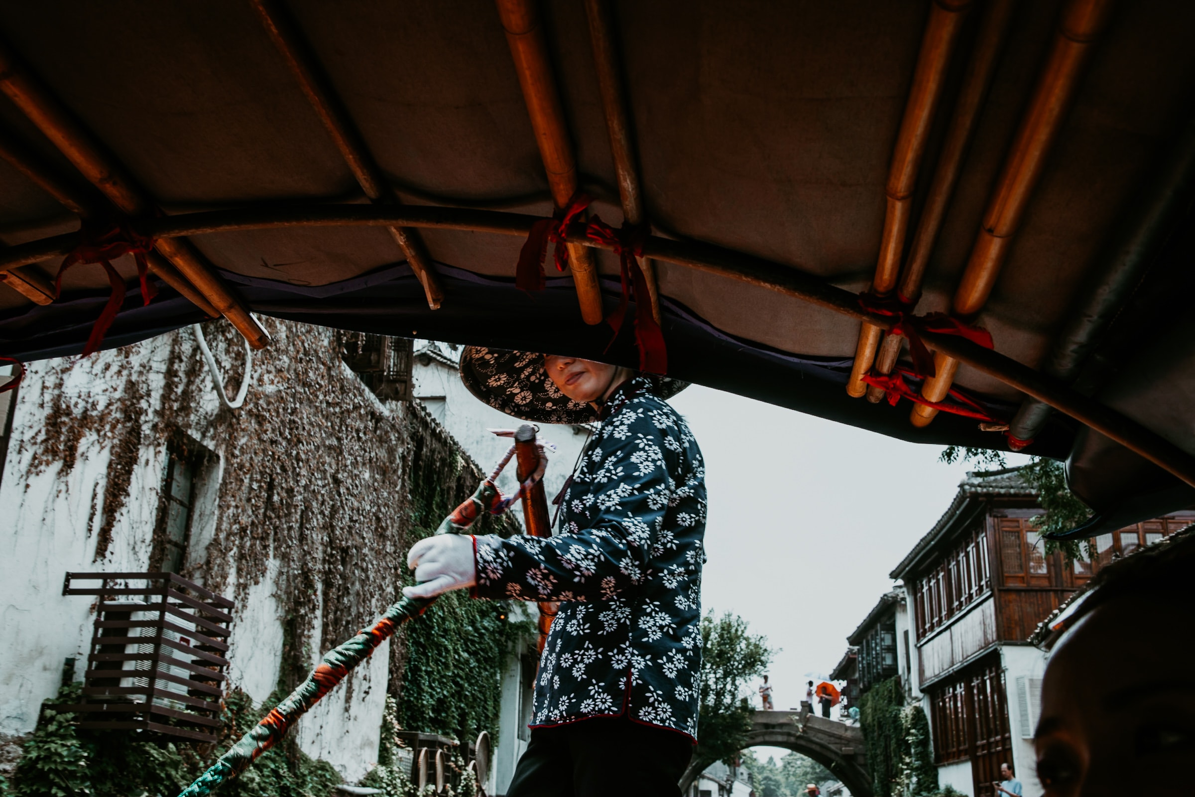 Zhouzhuang China boat trip