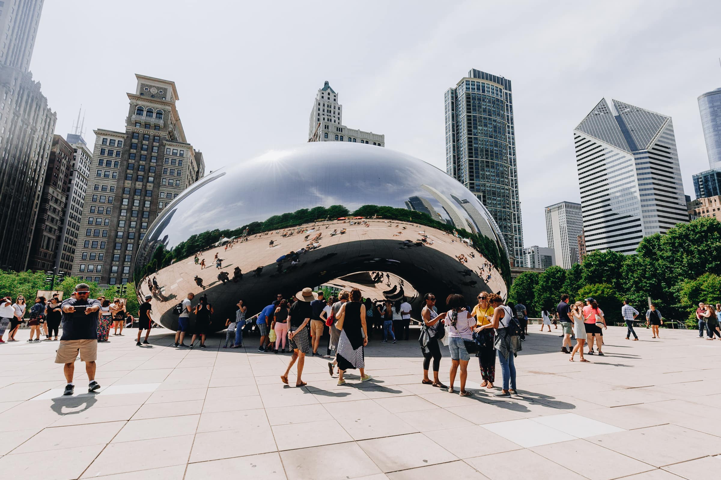 Chicago Sehenswürdigkeiten The Bean Cloud Gate