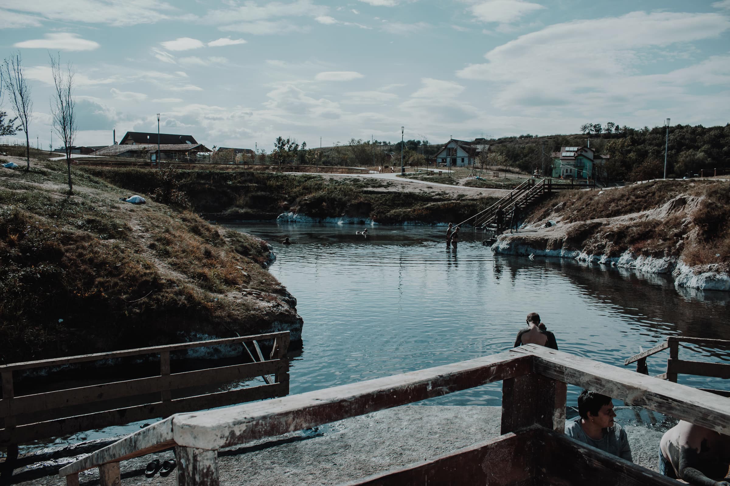 Ocna Sibiului Seen Rumänien