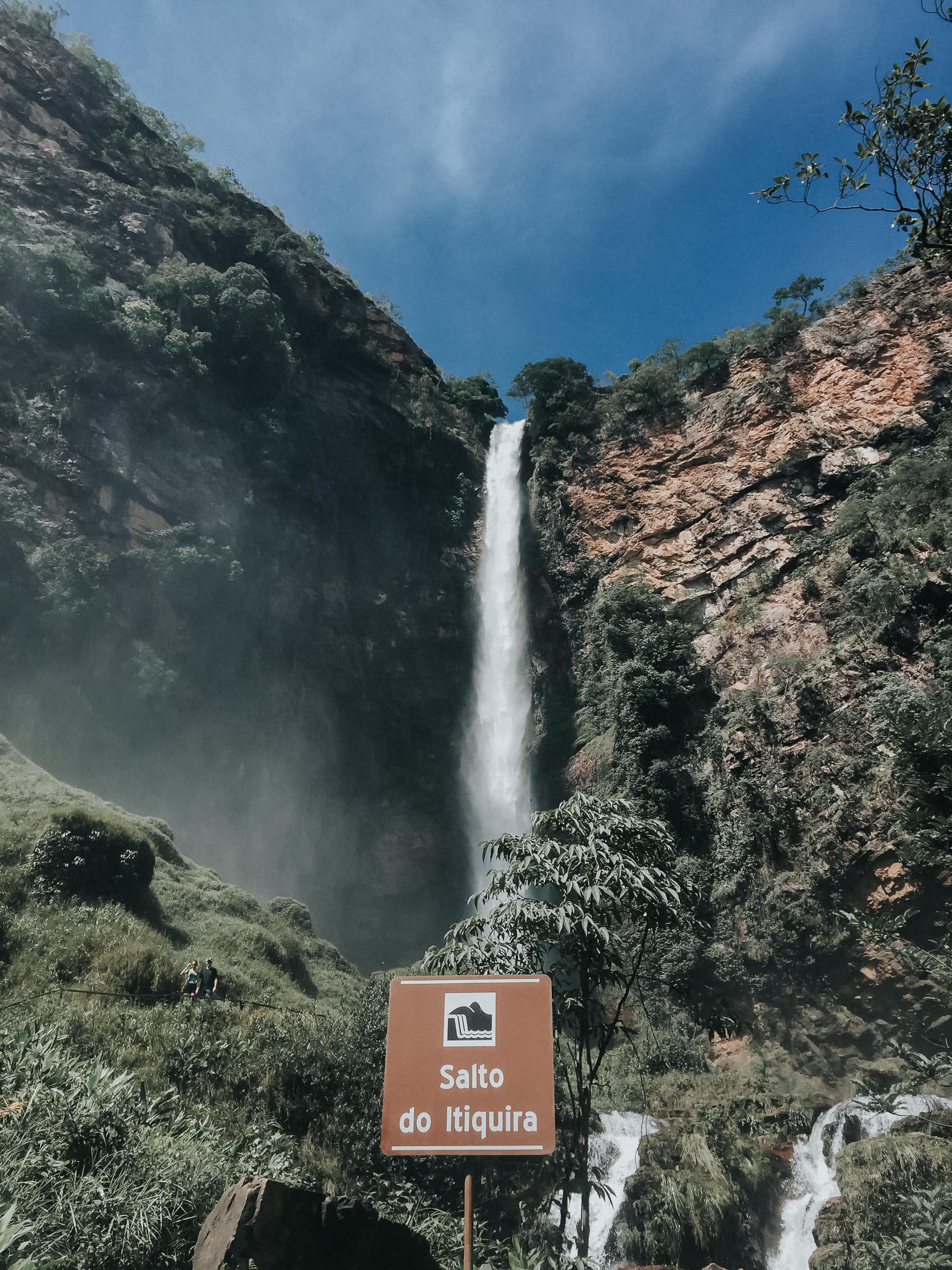 Salto do Itiquira Brasilien Salto do Itiquira Wasserfall Brasilien
