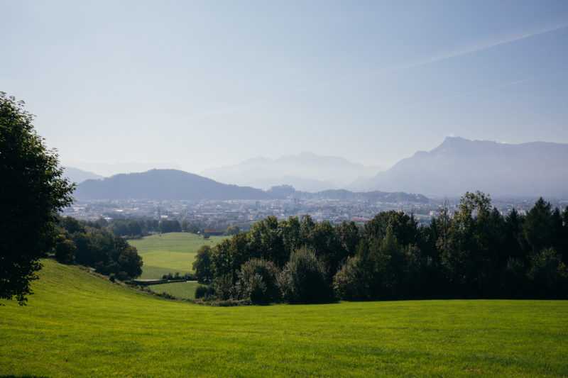 aussicht auf salzburg von maria plain