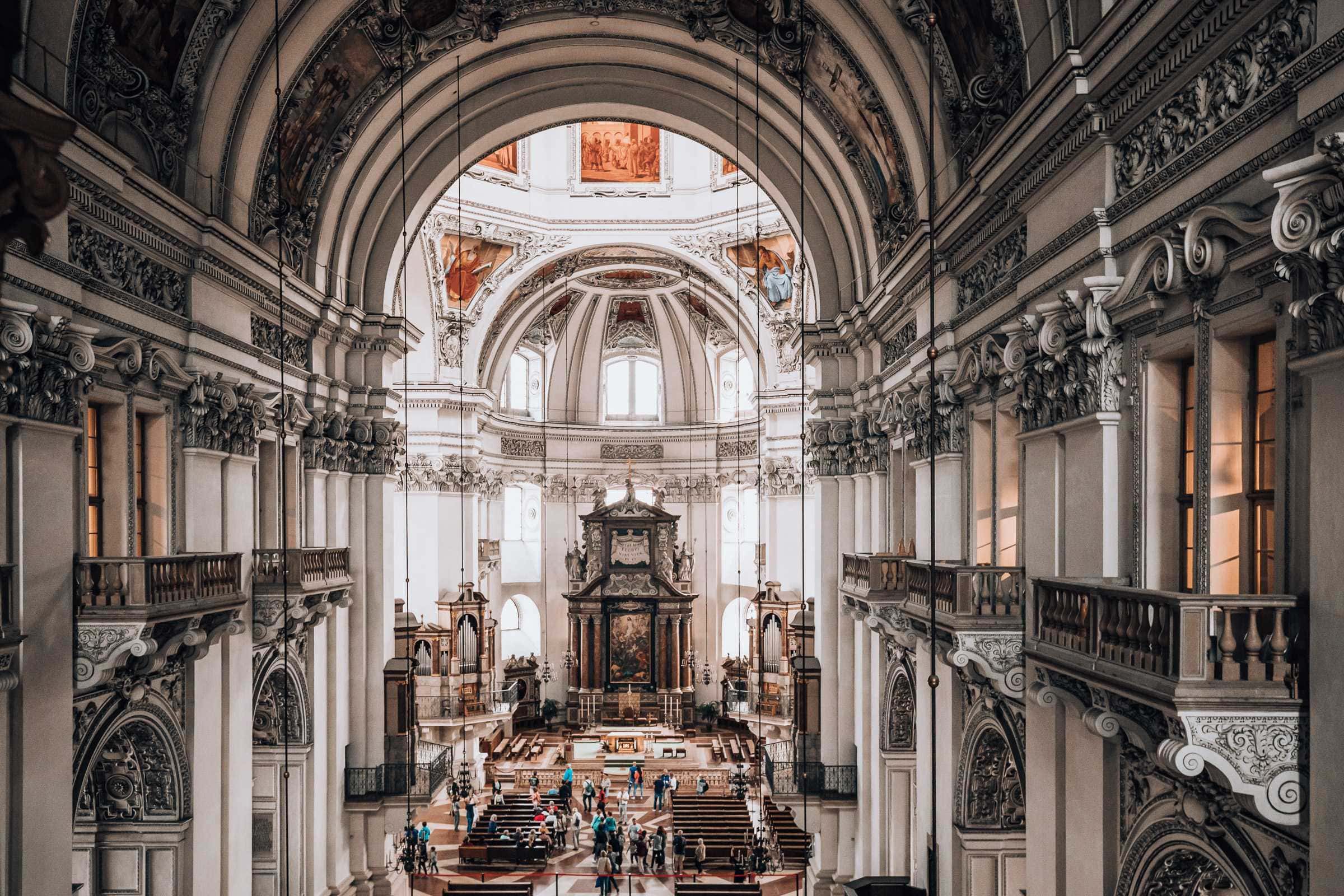 Dom zu Salzburg Innenansicht