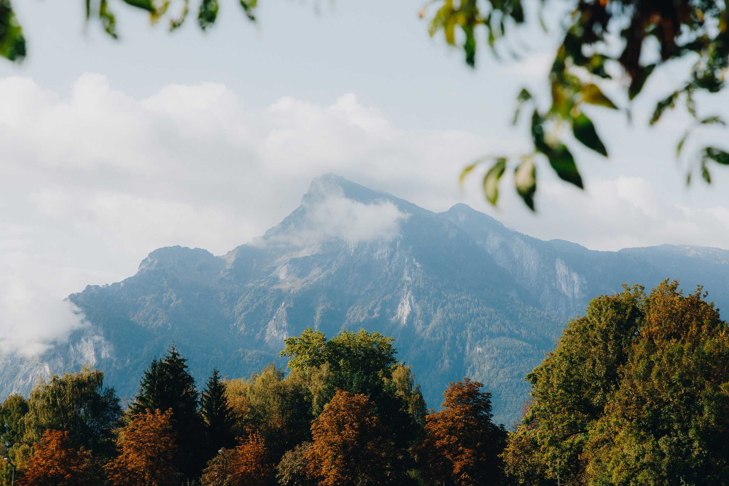 Form des Geisberg in Salzburg ist Vorlage für Salzburger Nockerln