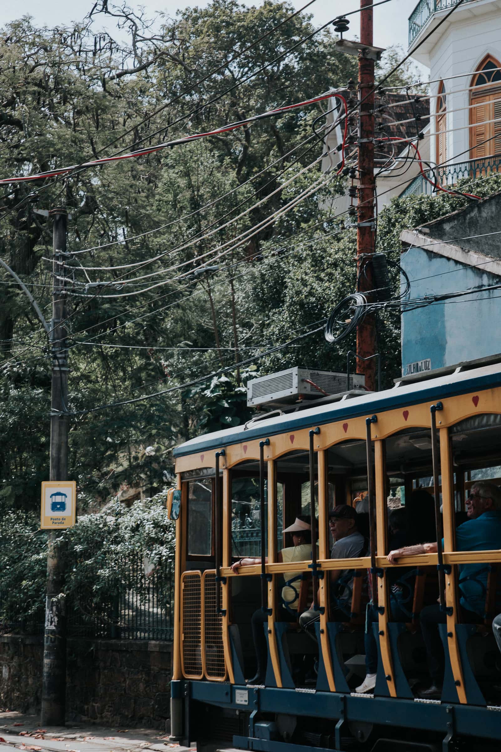 Santa Teresa Rio de Janeiro Straßenbahn Bonde