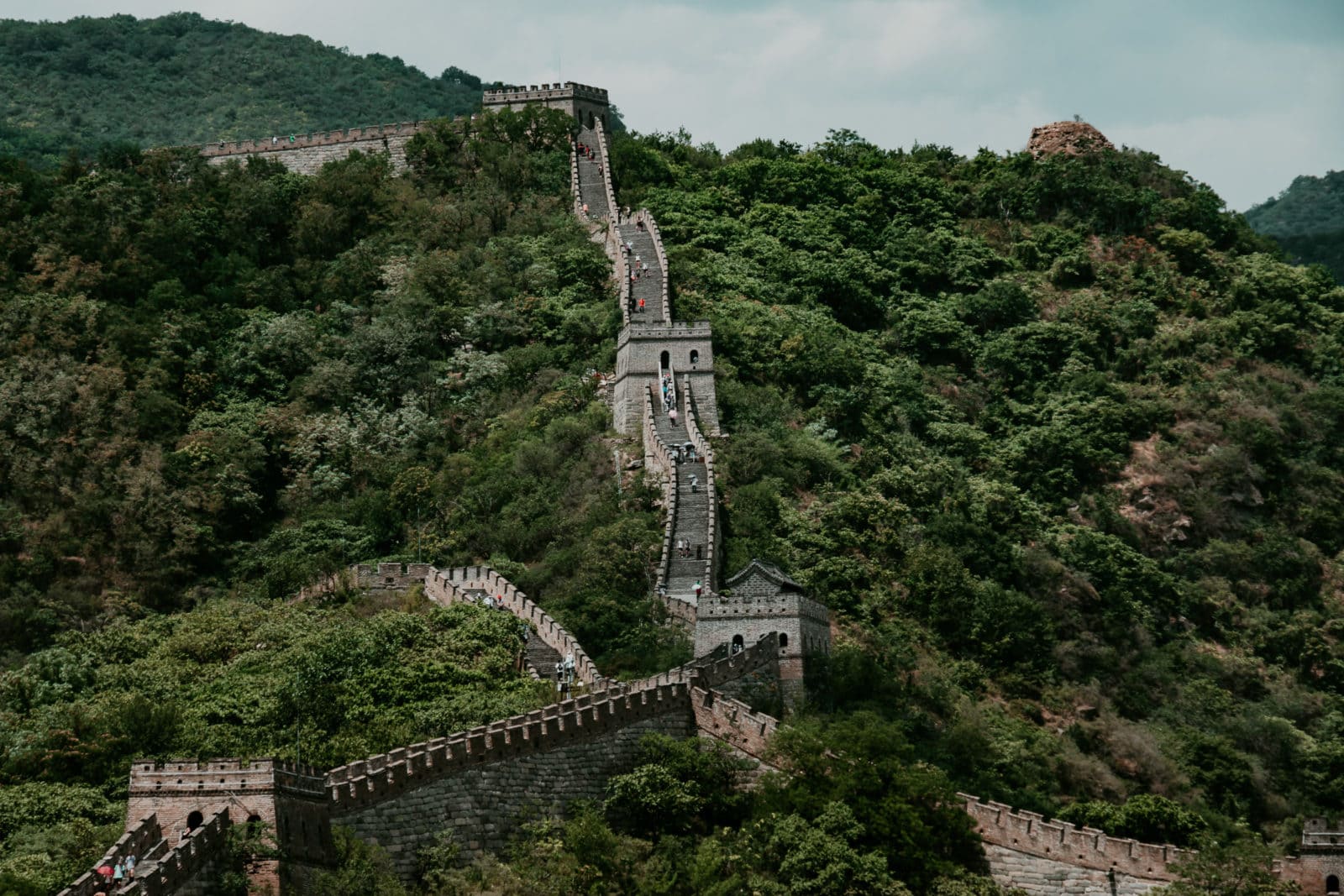 Chinesische Mauer Peking Mutianyu