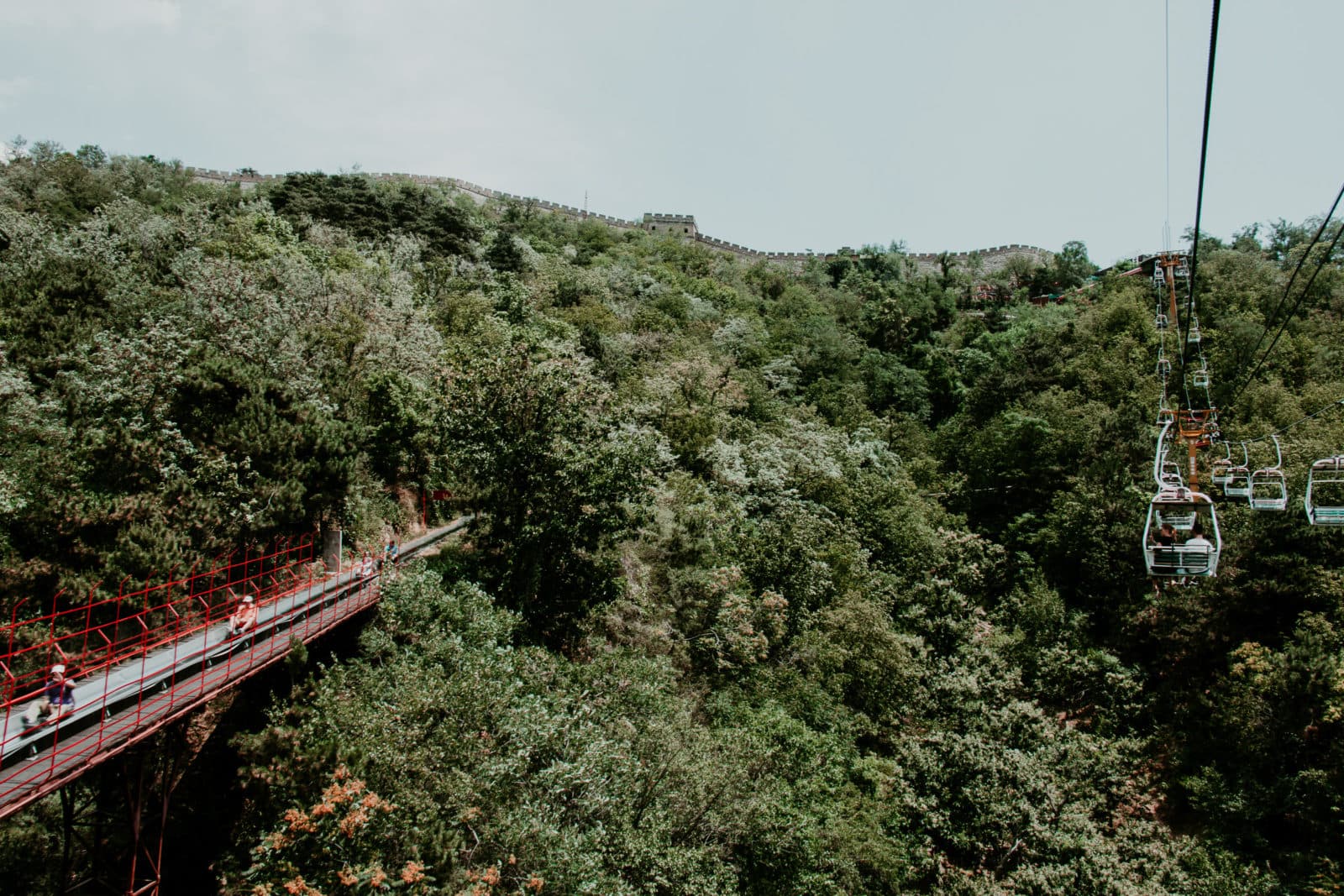 Rodelbahn in Mutianyu China