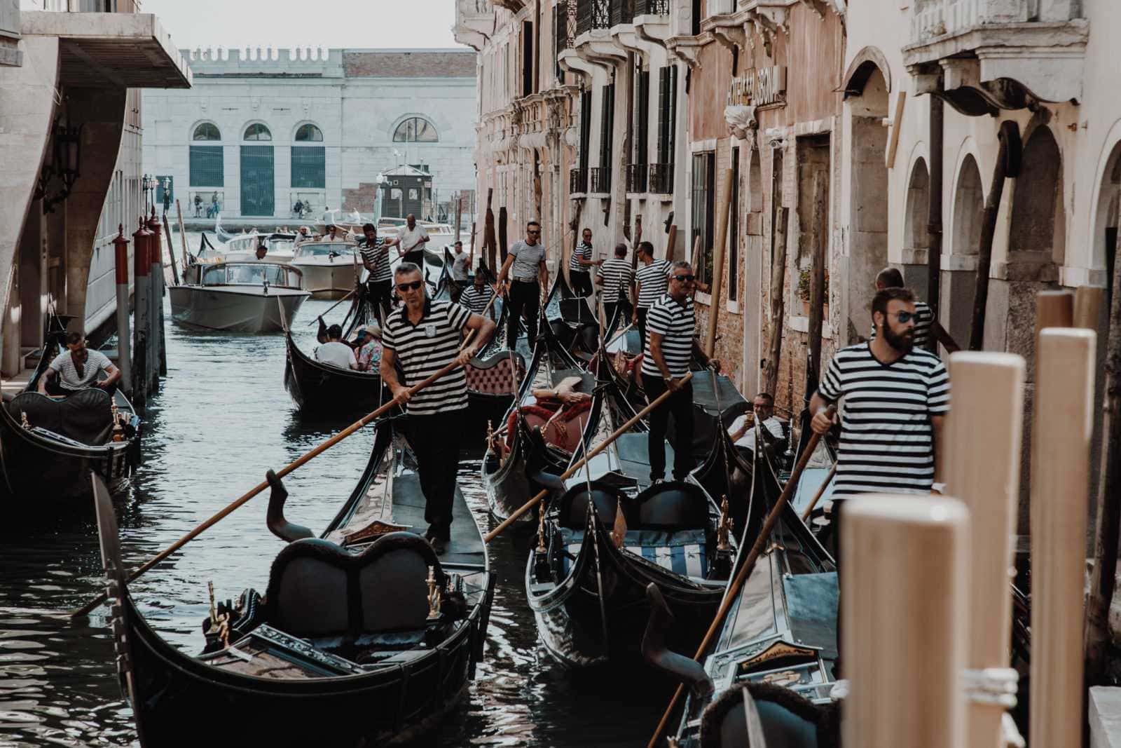 Kanal Gruppe Gondoliere